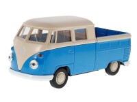 Modell 1:34, VW T1 Doppelkabine Pick Up blau creme...