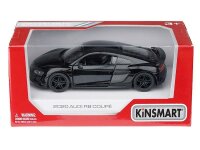 passend für kompatibel mit -  1:36, Kinsmart, Audi R8 Coupé (2020), schwarz (A746ARCCZ)