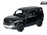 Modell 1:36, Kinsmart, Land Rover Defender, schwarz...