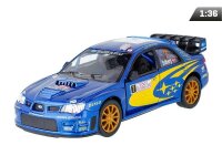 Modell 1:36, Kinsmart, Subaru Impreza WRC 2007, blau