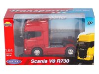 Modell 1:64, SCANIA V8 R730, Sattelzug, rot  (C00801SVCC)