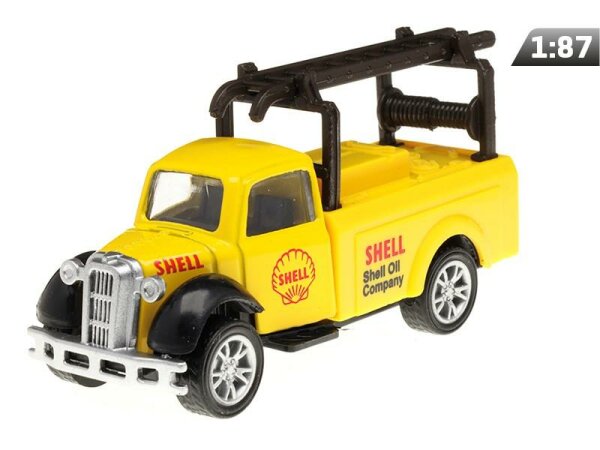 Modell 1:87, Shell Oldtimer mit Leiter