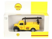 Modell 1:87, Shell Oldtimer mit Leiter