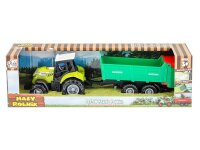 Modell Little Farmer, Traktor mit Anhänger - Häcksler, mit Licht- und Soundeffekten