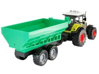 passend für kompatibel mit -  Little Farmer, Traktor mit Anhänger, grün