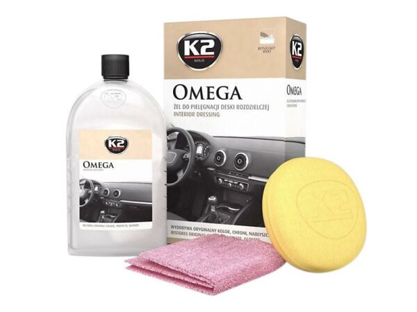 OMEGA Gel zur Pflege des Armaturenbretts, 500 ml + Applikator + Mikrofaser