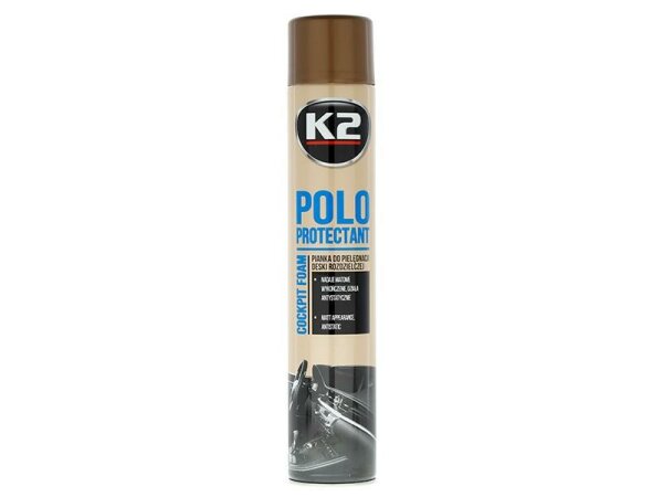 POLO PROTECTANT Cockpit-Reinigungsschaum, 750 ml, Kaffee (K2-10000KA)