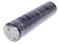 PVC-Isolierband 0,15 mm x 25 mm x 10 m, schwarz, 1 Stk