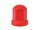 Radbolzenabdeckungen S-33, rot, hoch, 10 Stk