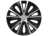 Rapide silber / schwarz 16" Radkappe, 1 Stk