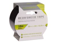 Reparaturband DUCT TAPE, 50 mm x 10 m, schwarz