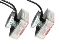 Satz magnetischer LED-Rückleuchten, 7,5 m Kabel mit 7-PIN-Stecker