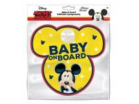 Schild „Baby an Bord“, Mickey