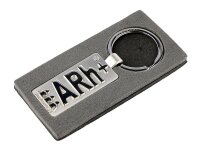 Schlüsselanhänger aus Metall mit dem...