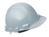 Schutzhelm aus HDPE, verstellbar 53-63 cm, grau