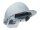 Schutzhelm aus HDPE, verstellbar 53-63 cm, grau