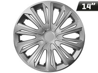 STRONG silber 14" Radkappen, 4 Stk