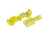 T-Schnellverbinder, gelb, 4,0–6,0 mm quadratisch,...