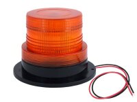 Warnlampe 20 SMD LED 12-110V, Magnet/Schraube, orange E9...