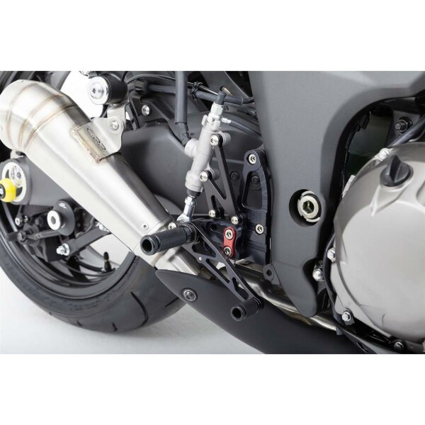 LSL Spare part for 2Slide footrest system 118K135RT, brake side, Z 1000 ABS, 10-/Z 1000SX ABS, 11-