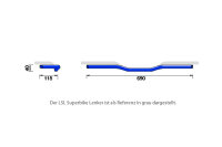 CLUBMAN Alu-Lenker CLUBMAN® Speed Bar AS1, 7/8 Zoll,...