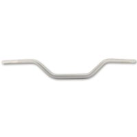 LSL X-Bar aluminum handlebar Flat Track X14, 1 1/8 inch, silver bead blasted
