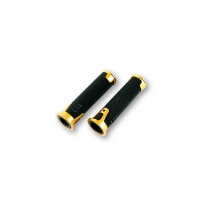 LSL ERGONIA handlebar grip rubber, 7/8 inch (22,2 mm), 125 mm, gold
