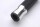 LSL Handlebar grip rubber, 7/8 inch (22.2 mm), 125 mm, silver
