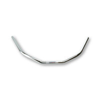 FEHLING Handlebar flat, wide, very strong cranked, 1 inch, 105 cm, chrome, with notch, HD 82-
