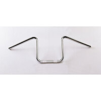 FEHLING Z-bar, bent, 7/8 inch, 75cm, chrome