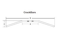 FEHLING Crack-Bar, 850 mm chrom