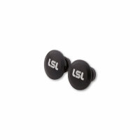 LSL Cover caps for M10 mirror thread, black glossy