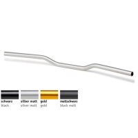 LSL Street Bar A00.4 aluminum handlebars, 1 inch, black