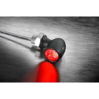 Kellermann LED rear/brake light Bullet Atto Dark, for horizontal mounting