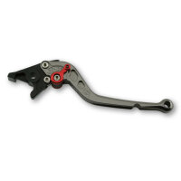 LSL Clutch lever Classic L03, anthracite/red, long
