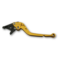 LSL Brake lever Classic R14, gold/gold, long