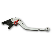 LSL Brake lever Classic R17, silver/red, long