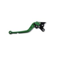 LSL Brake lever Classic R37R, green/black, long