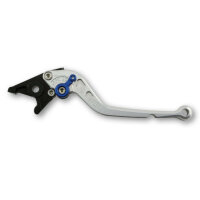 LSL Brake lever Classic R37R, silver/blue, long