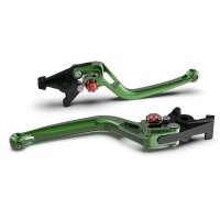 LSL Clutch lever BOW L18, green/red
