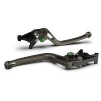 LSL Clutch lever BOW L22R, anthracite/green