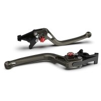 LSL Clutch lever BOW L32R, anthracite/red