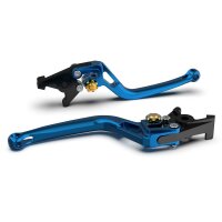 LSL Clutch lever BOW for Brembo 16 RCS, L37R, blue/gold