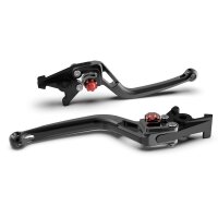 LSL Clutch lever BOW for Brembo 16 RCS, L37R, black/red