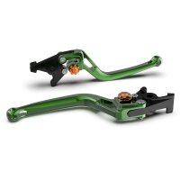 LSL Brake lever BOW R10, green/orange