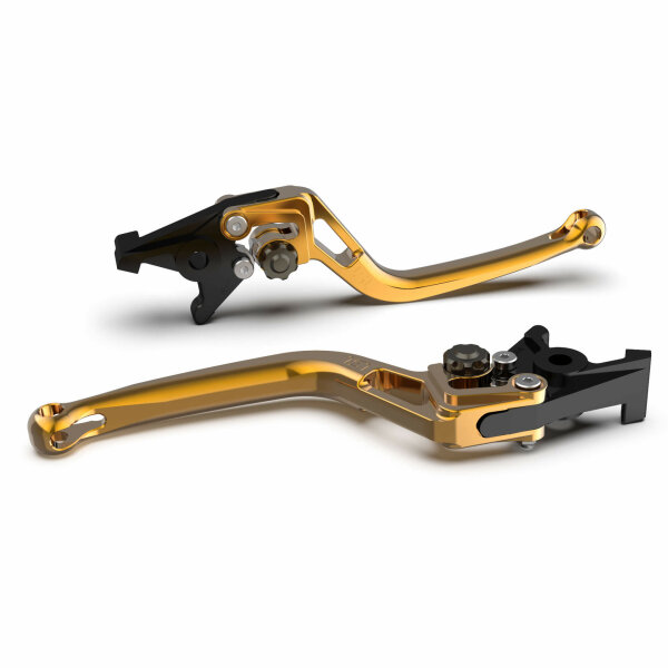 LSL Brake lever BOW for Brembo 15/17/19 RCS, R37R, gold/anthracite