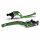 LSL Brake lever BOW for Brembo 15/17/19 RCS, R37R, green/silver