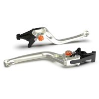 LSL brake lever BOW R51, silver/orange
