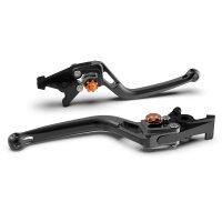 LSL Brake lever BOW R52R, black/orange