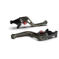 LSL Clutch lever BOW L02R, short, anthracite/red